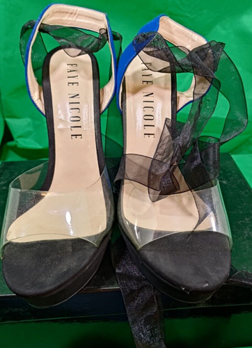 Zapatos Faye Nicole ¡Tacones Talla 8! - Imagen 1 de 4