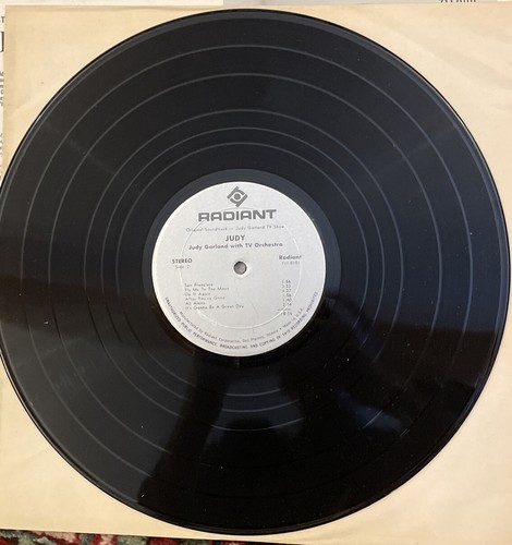 Judy Garland - Judy 12" Vinyl LP Sound Track To T.V. Show - 第 4/4 張圖片