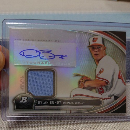 2013 Topps Bowman Platinum Dylan Bundy Baltimore Orioles Auto #AR-DB - Picture 9 of 24