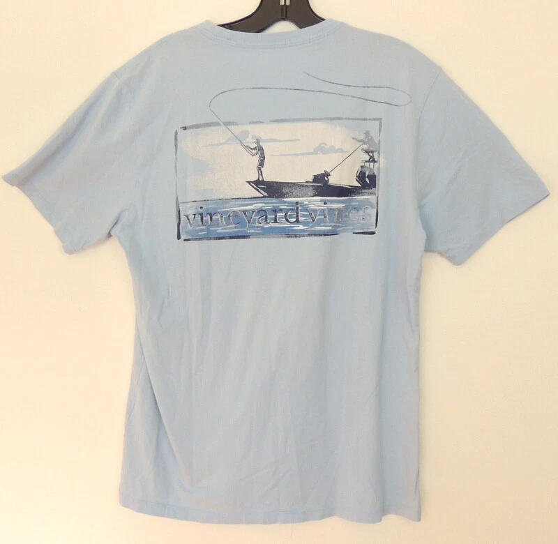 Vineyard vines fishing hot sale shirt