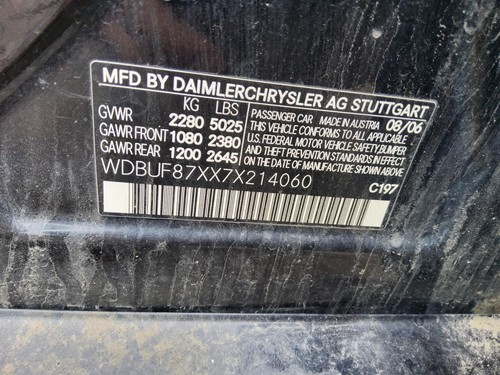 Used Air Cleaner Assembly fits: 2007 Mercedes-benz Mercedes e-class 203 Type Sdn - Picture 16 of 18