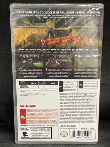 Real Farm - Premium Edition (Nintendo Switch) BRAND NEW - Picture 2 of 2
