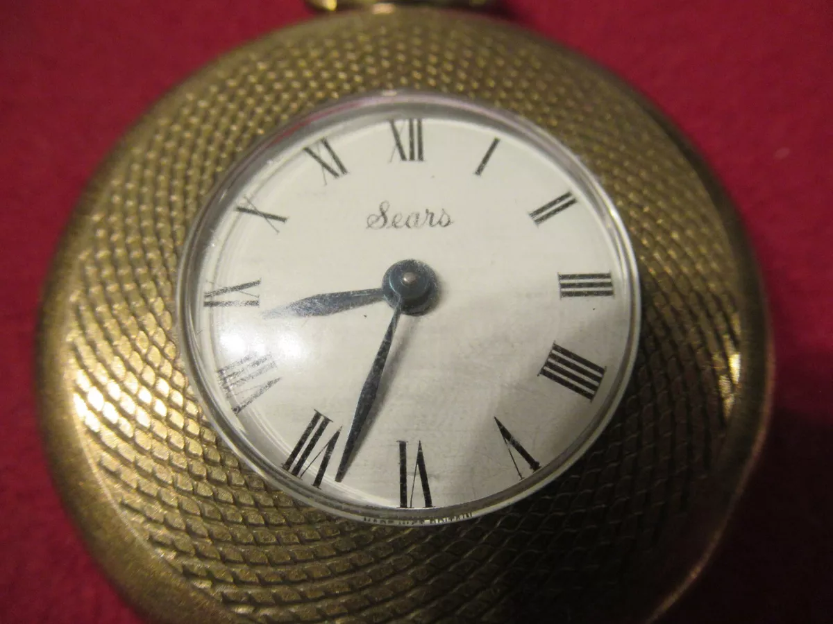 Sears pocket cheap watch