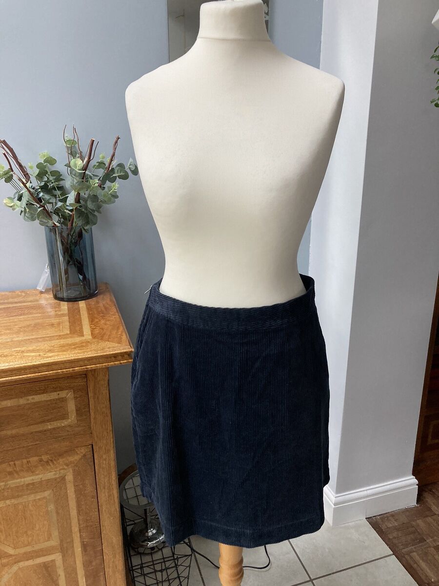 Navy blue top skirt uk