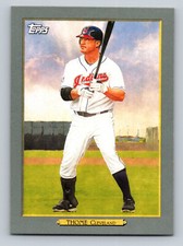 2020 Topps #TR-35 Jim Thome Cleveland Indians Turkey Red 2020 (Series 2)