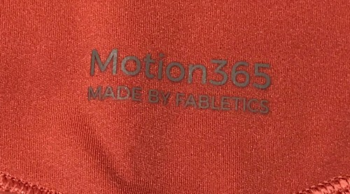 FABLETICS Sz XL Dusty Cedar Pink Trinity High-Waist Pocket Legging NWT $79.95 - Picture 9 of 11