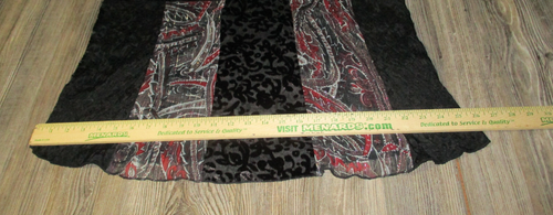 Faded Glory Blouse Womens Size 18W/20W Whimsigoth Witchy Fairy Grunge Lightweigh - Picture 12 of 16