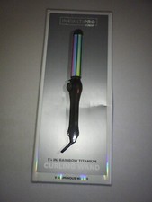 INFINITIPRO BY CONAIR Rainbow Titanium 1.25-Inch Curling Wand