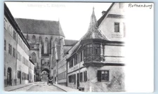 ROTHENBURG o.T. Klinggasse GERMANY UDB Postcard
