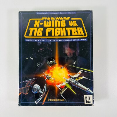 NEU Star Wars X-Wing Vs. Tie Fighter PC Big Box Spiel SEALED Computer