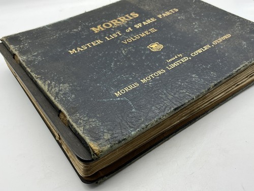 Vintage MORRIS MOTORS Master List of Spare Parts 1937 Isis Oxford Cowley vol 3 - Picture 9 of 9