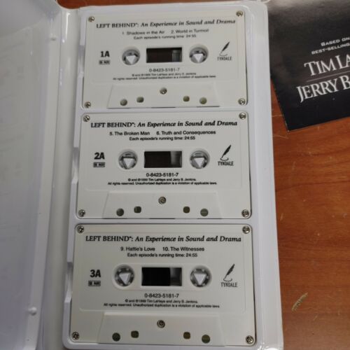 Tim Lahaye & Jerry Jenkins Left Behind Audio Books On Cassette 1-3 - Picture 3 of 4
