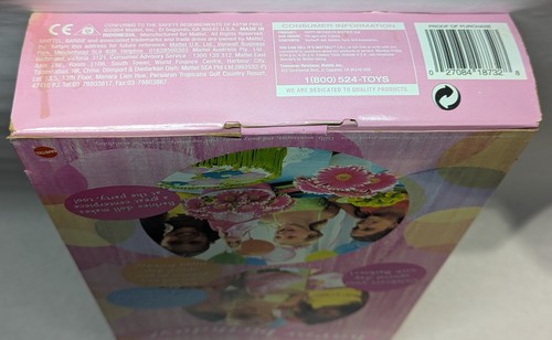 HAPPY BIRTHDAY BARBIE DOLL WITH TIARA 2004 MATTEL G8490 Blonde NRFB - Picture 11 of 14