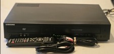 Samsung DVD-V9800 DVD/VCR Player w/ remote and HDMI cable