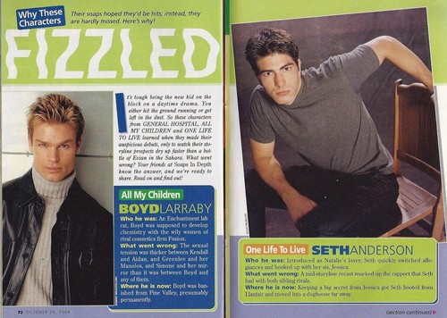 ABC SOAPS IN DEPTH October 26 2004 Maurice Benard Jeff Branson M'fundo Morrison - Picture 5 of 5