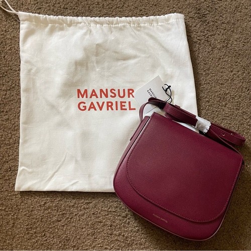 Mansur Gavriel | Neu mit Etikett! KLASSISCHE CROSSBODY IN CLARET - Bild 2 von 8