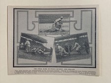 AL Pennant Tigers White Sox Donie Bush Freddy Parent 1908 Baseball 4X6 Picture