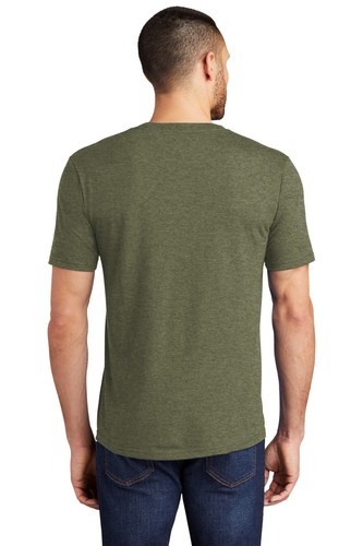 District DM130 Men's Short Sleeve Perfect Tri Crew Neck Top Stylish Tee T-Shirt - Picture 67 of 78
