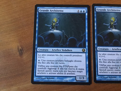 2x Grand Architect - Scars of Mirrodin ITALIAN Excellent Magic MTG - Bild 2 von 4