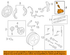 TOYOTA OEM Rear-Wheel Cylinder 4755020211