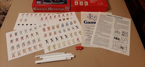 Iron Crown Enterprises - Cleric's Revenge ICE 6700 (1985) komplettes Brettspiel - Bild 3 von 4