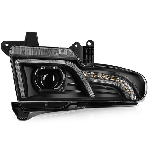 For 2007-2014 Toyota FJ Cruiser LED Projector Left Right Headlights & W/ Grille - Picture 7 of 15