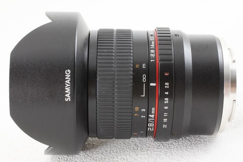 SAMYANG 14mm F/2.8 IF ED UMC AS for Sony E Lens EXCELLENT++ JAPAN/A5770 - Picture 4 of 7