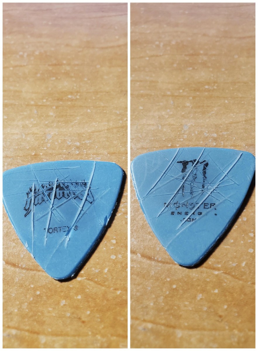 Hatebreed Tour used Chris Beattie Monster Energy blue band