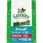 Greenies Dental Treats for Dogs Mint Flavor 12 Ounce Fresh Breath Clean Teeth
