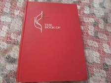 Vintage 1966 HC The Book of Hymns, Songbook Music Hymnal Songs Worship Methodist
