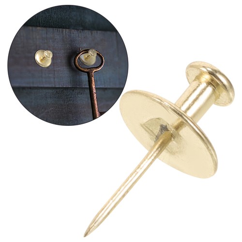 20 Pcs Masonry Drywall Picture Hangers Decorative Push Pins for Hanging