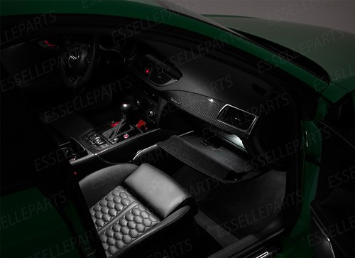 KIT LED INTERNI AUDI A6 C7 KIT CONVERSIONE COMPLETA 6000K NO AVARIA LUCI CANBUS - Foto 2 di 6