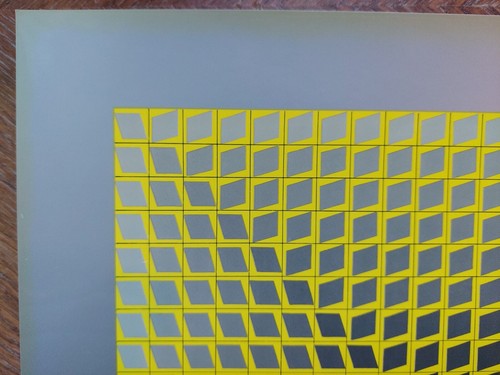 Victor Vasarely - Original heliogravure "ILLIK", 1971 - Picture 5 of 8