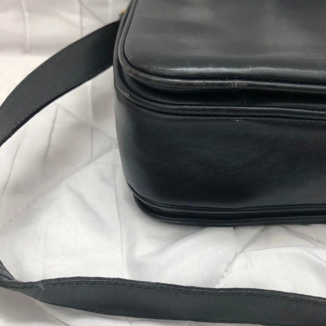 Borsa a tracolla CELINE Macadam borsa a tracolla pelle vintage USATA originale #S2071