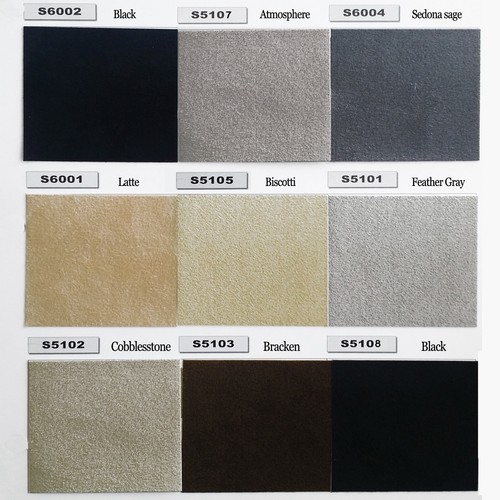 ECO ROHS 0.5 MM MICROFIBER ULTRASUEDE AUTO CAR HEADLINER UV PROTECTS BLACK 61"W - Picture 15 of 42