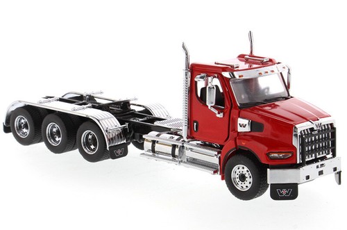 CATERPILLAR American Tractor For Western Star 1/50 49X SB Tridem Viper Red - Picture 2 of 6