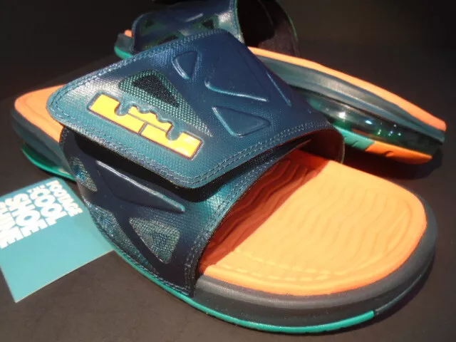 NIKE AIR MAX LEBRON II 2 SLIDE ELITE TEAL GREEN 10 | eBay