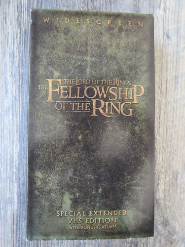 The Lord of the Rings: The Fellowship of the Ring VHS  2-Tape Set TP - Picture 1 of 2