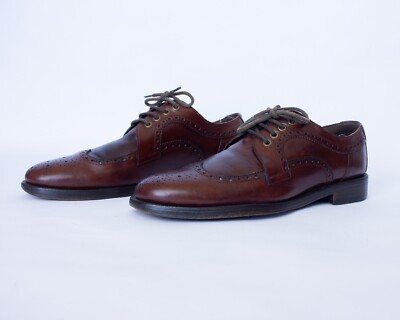 ジミーチュウ  DRESSshoes 995$ JImmy Choo Leather Wing Tip Lace Up Oxford Dress Shoes