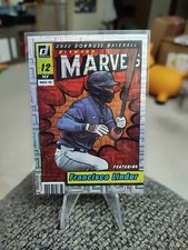 2022 Panini Donruss Baseball Marvels Vector Parallel #M-10 - Francisco Lindor 🔥