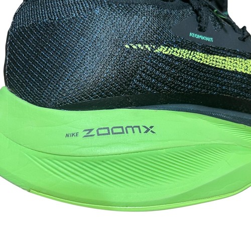 Nike Air Zoom X Alphafly Next% Flyknit Negro Verde Lima Zapatos para Correr Talla 11 - Imagen 12 de 15