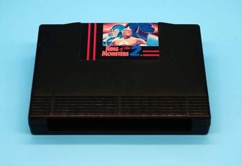 King of the Monsters 2 English AES Empty Cartridge Shell • Neo Geo System SNK - Picture 1 of 4