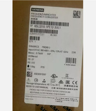 6SL3210-1PE12-3UL1 New Siemens Frequency Converter 6SL3210-1PE12-3UL1