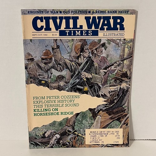 Sept/Oct 1992 Civil War Times Illustrated Magazine - From Peter Cozzens' - Picture 1 of 5