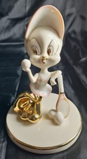 Lenox Tweety Bird Play Tennis Looney Tunes Figurine 