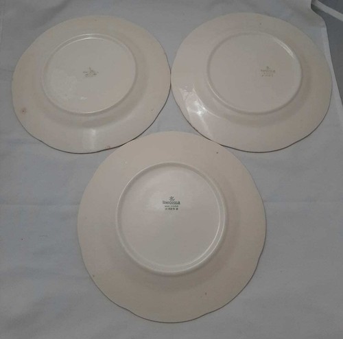Lot of 3 Virginia Rose Homer Laughlin Plates - Picture 4 of 7