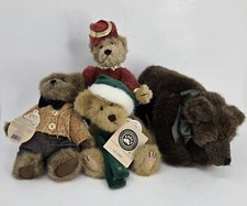 Vintage Boyd's Bears Plush Set Of 4 Retired Collection EUC w/ Tags Assortment