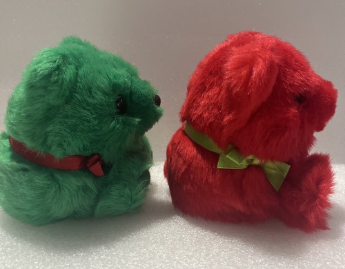 Puffkins Jingles & Jangles Christmas Limited Edition Vintage Collectible Bears - Picture 2 of 14