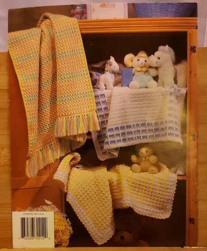 AE8 ANNIE'S ATTIC 1997, CROCHET BABY AFGHAN BONANZA - 6 DESIGNS - Picture 2 of 2
