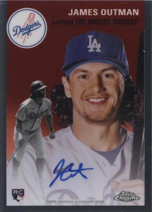 2023 Topps Chrome Platinum Anniversary - James Outman #CPA-JO - 1 of 1